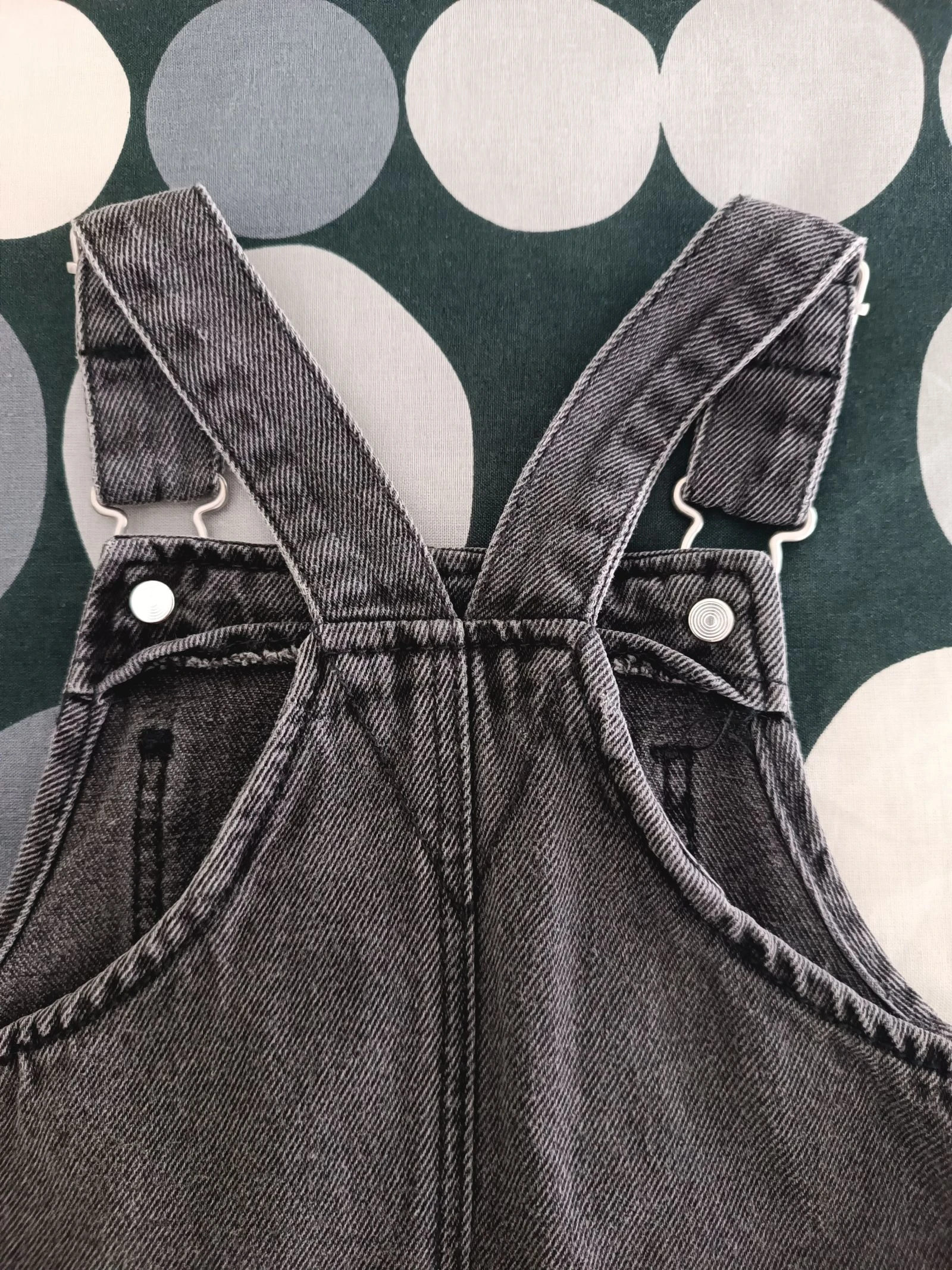 Vestido Jardineira Zara 9‑12 meses | Minnie en Jeans Gris 🐭 – photo 6